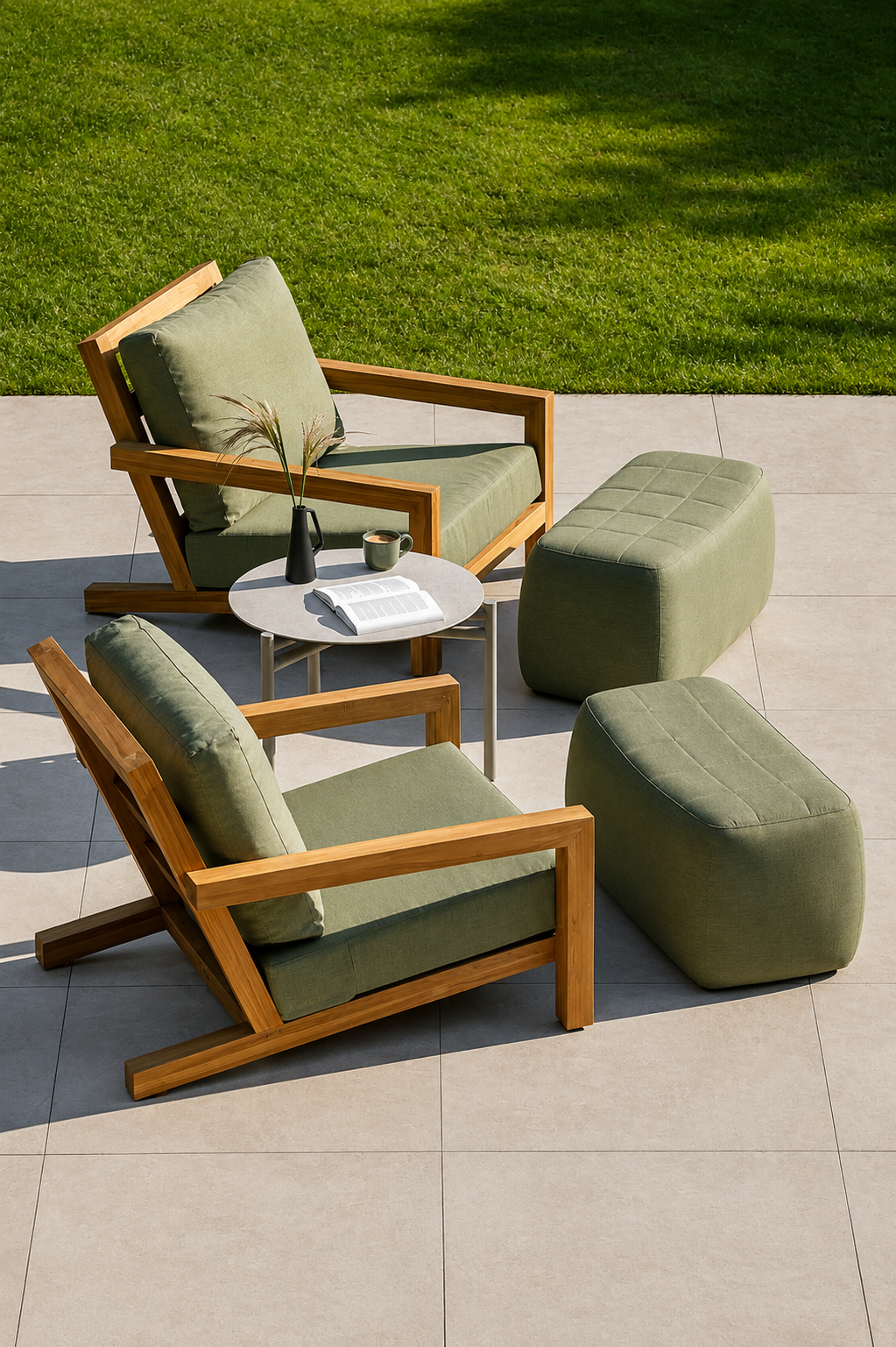 Olive Breeze Outdoor Chairs