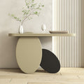 Noir Leaf Console Table