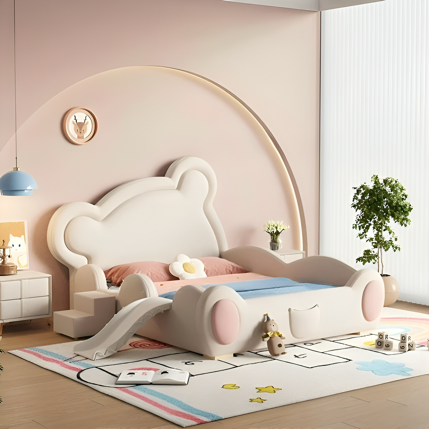 Teddy Hug Kids Bed