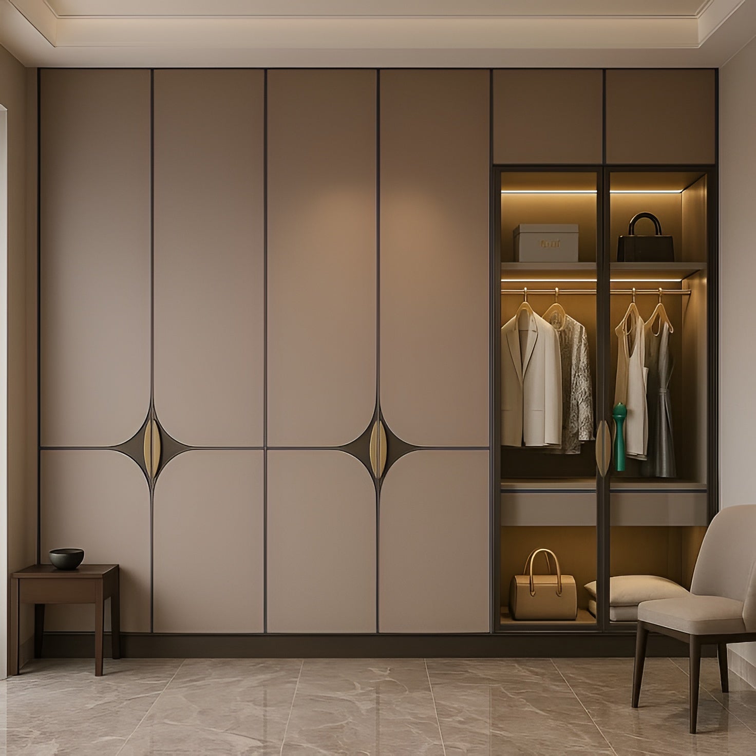 Celestia Modern Wardrobe