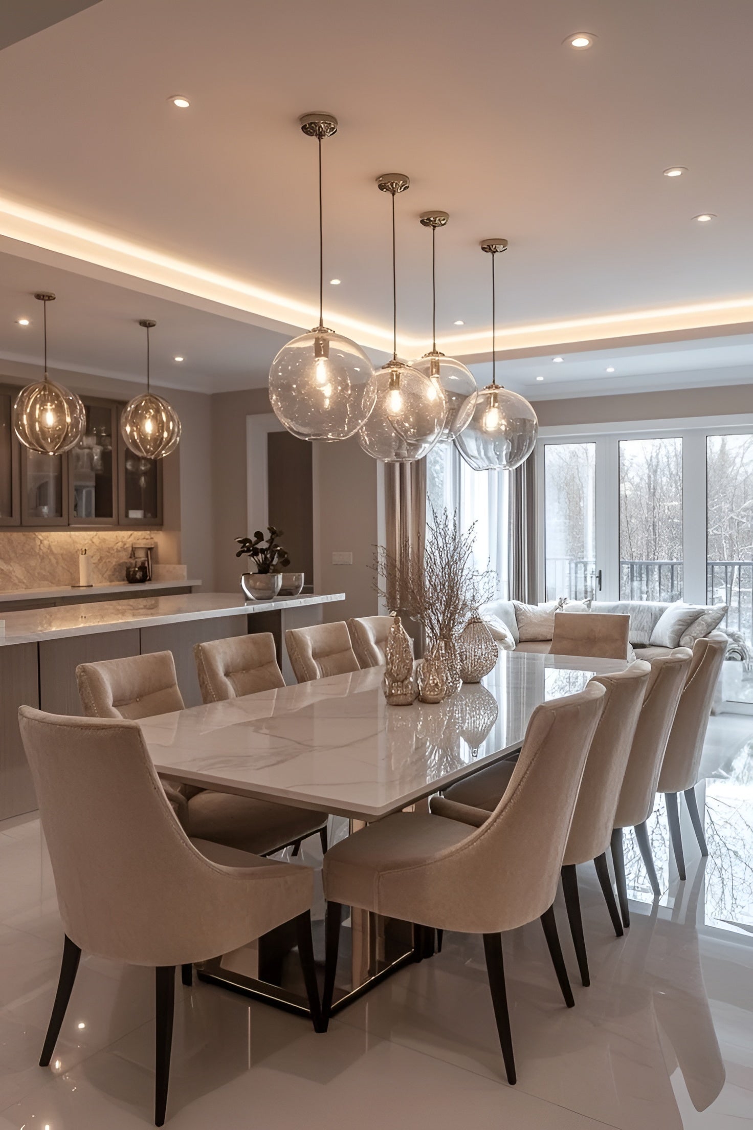 Marbello Dining 10 Seater Dining Table