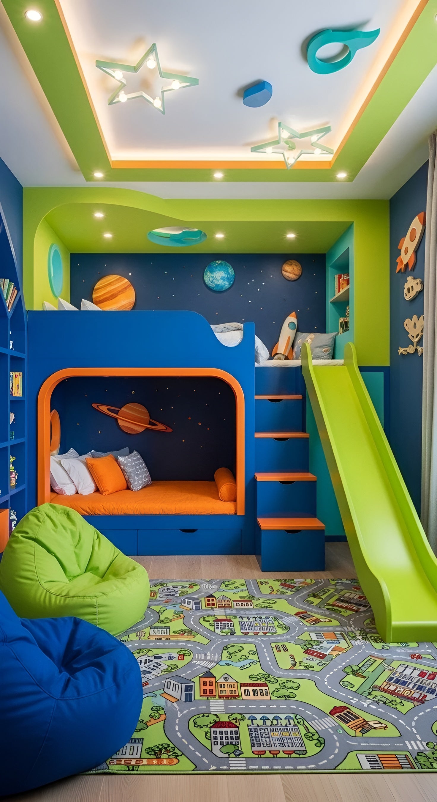 Space Adventure Space Bed