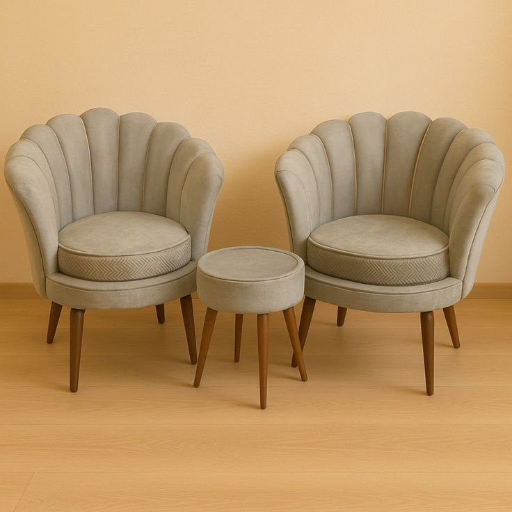 Ivory Crown Lounge Chair