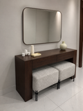 NoirWood Console Table Set