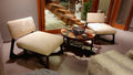 Luxe Wooden Lounge Chair