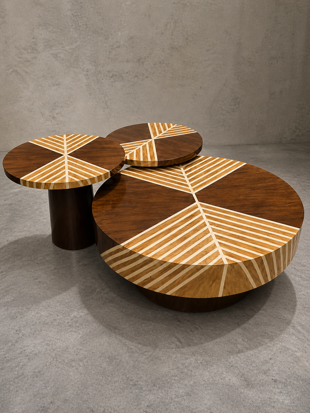 Ornex Trio Nested Coffee Table Set