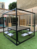 Swing Bench With Table