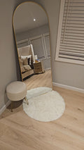 Wooden Mirror