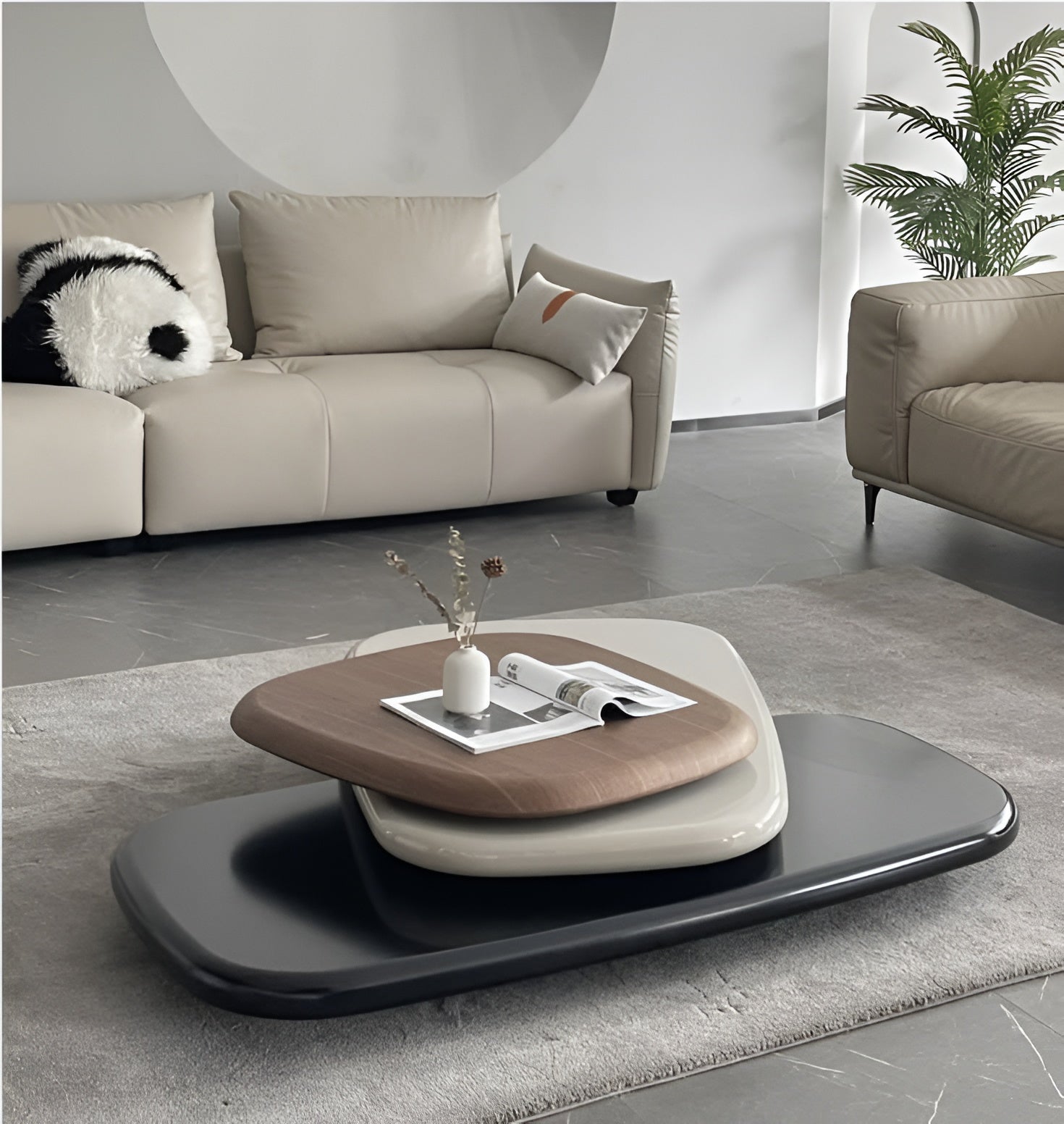 BlackRock Swivel Coffee Table