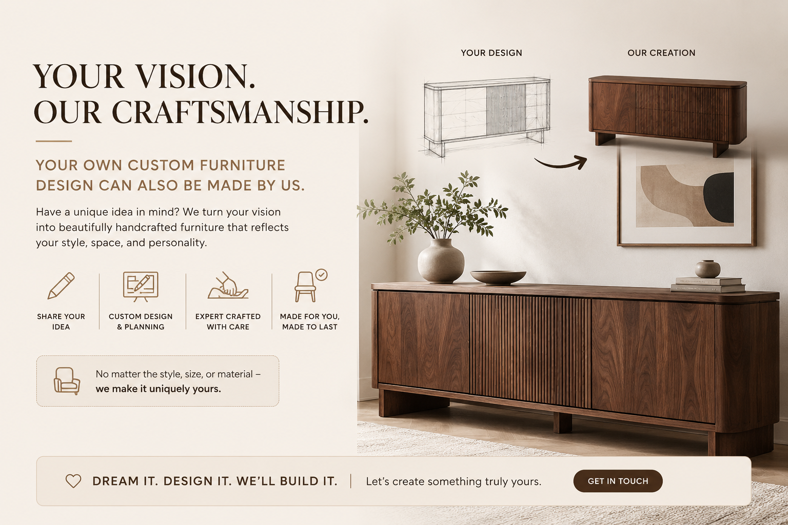 Your Own Custom Furniture