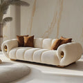Gold Leaf Modern 3 2 1 Sofa Set