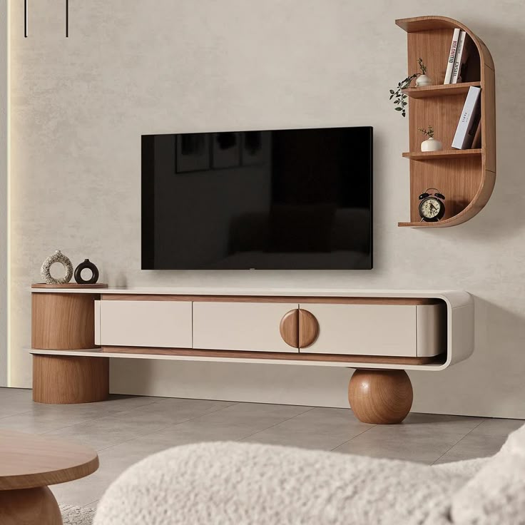 Olsen Oak TV Rack