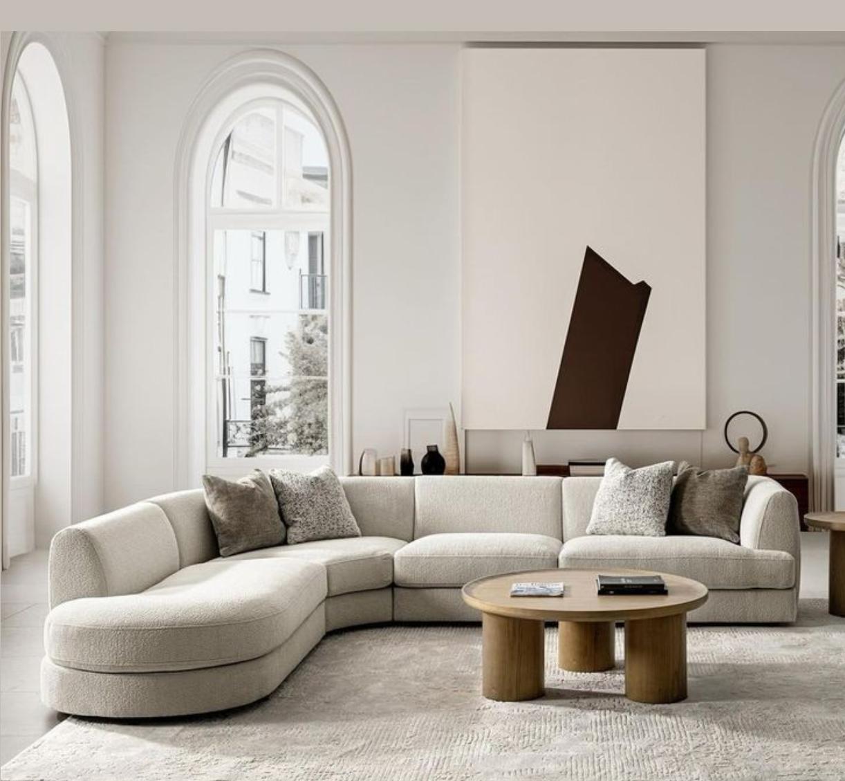 Orion Wave Corner Sectional Sofa