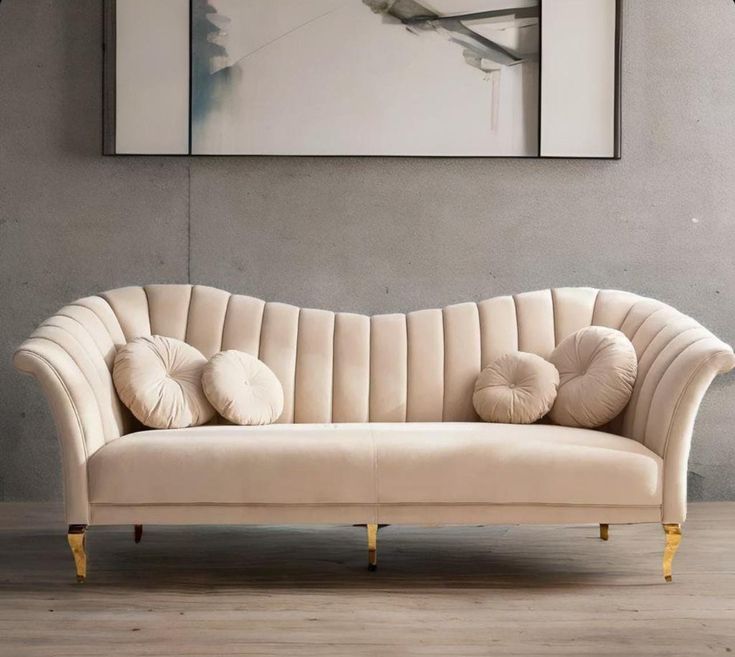 Opal Luxe Curved 3 2 1 Sofa Set