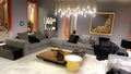 Black Gold Corner Sectional Sofa