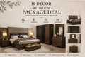 Designer Full Bed Room Furniture Deal Set