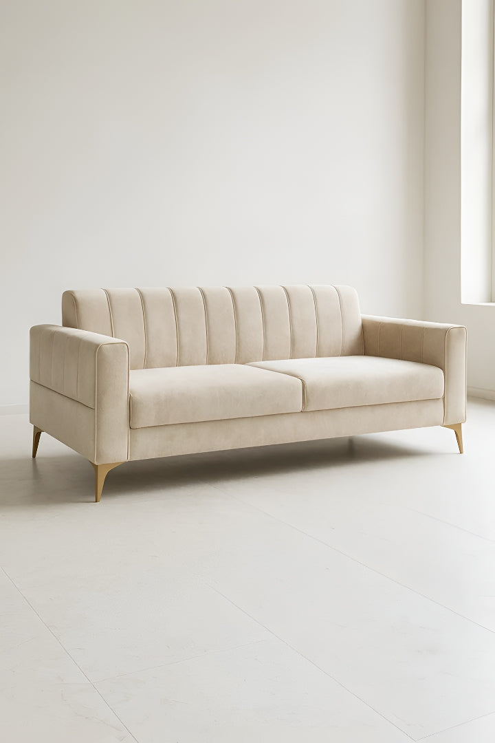 Atlas Modern Wooden Frame 3 2 1 Sofa Set
