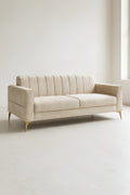 Atlas Modern Wooden Frame 3 2 1 Sofa Set