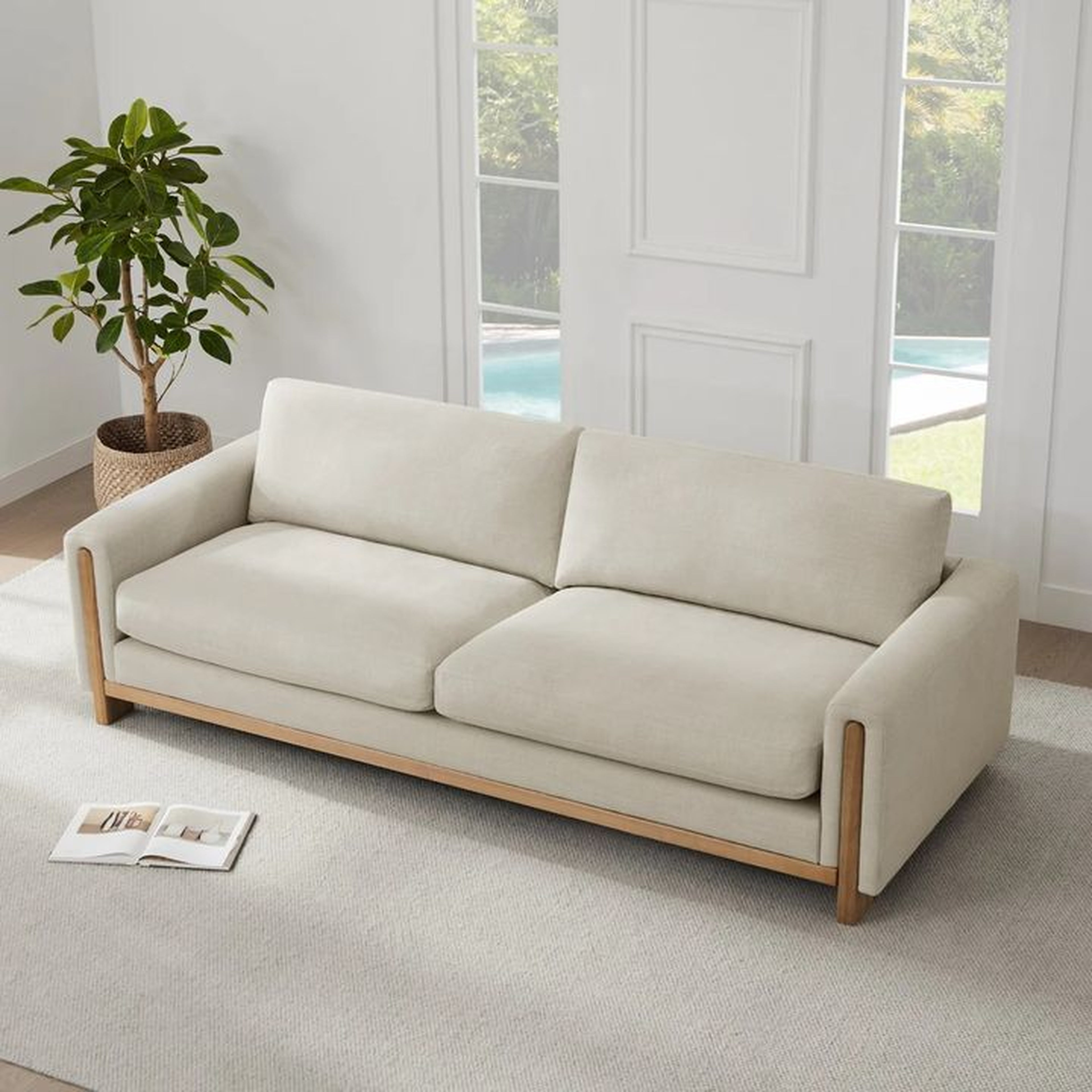 Crestwood Wood Base 3 2 1 Sofa Set